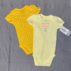 Carter’s Onesie Set NWT